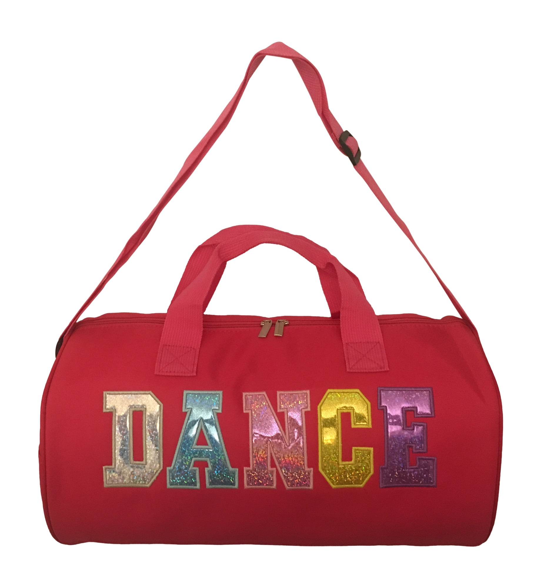 Girl's Nylon Dance Duffel Bag (Fuchsia)