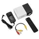 Qiilu Projecteur Portable, Projecteur HD, Mini Cinéma Maison Élégant Projecteur LED Lecteur Multimédia HD US Plug – image 1 sur 5