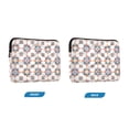 thumbnail image 7 of FORMRS 15-15.6 inch Laptop Sleeve Case Soft Carrying Quilted Computer Bag Cover, Blue Abstract Pattern, 7 of 7