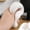White, variant on Stress Ball for Adult White Snowball Unique Shape Soft Deformable Material 3-Piece Set Handheld Office Desk Anxiety Relief Tool
