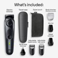 thumbnail image 3 of Braun Series 5 5470 All-in-One Electric Trimmer Kit, 8-in-1 Style Kit for Men, Black, 3 of 9