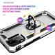 thumbnail image 2 of Funda de teléfono para Xiaomi Redmi Note 10S y Poco M5S de Uso Rudo Shockproof + Cristal 9D, 2 of 5