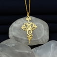 thumbnail image 3 of Fiudx Collar de Flores, Elegante Colgante de Aleación, Accesorio de Regalo para Las Fiestas, Elegante Combinación para Cualquier Atuendo, Perfecto para Amigos y Coleccionistas, Ideal para Fiestas o U, 3 of 4