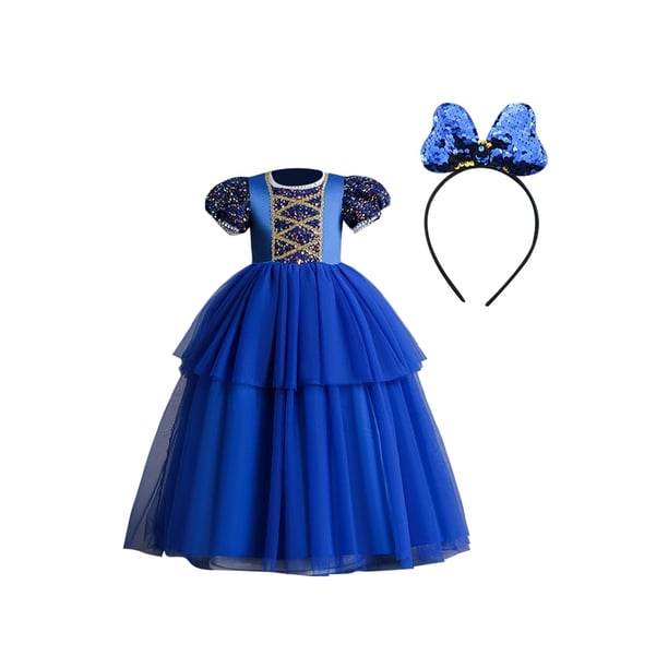 Afunbaby Girls Princess Dress Sequin Tulle Flower Pageant Birthday