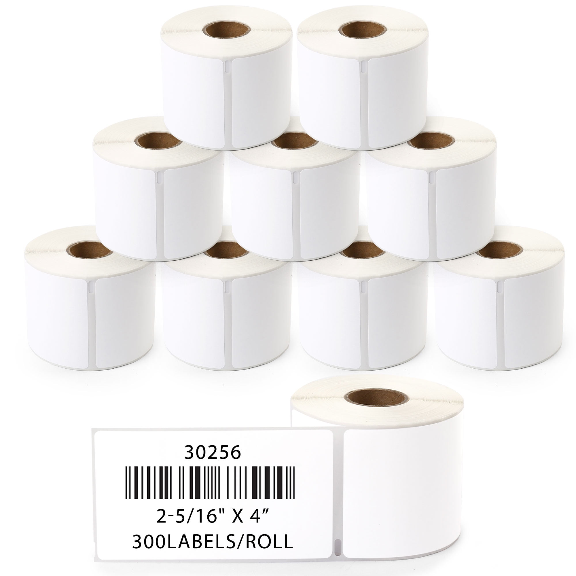 24 Rolls; 6 Rolls of RED YELLOW GREEN & BLUE Shipping Labels For DYMO® LW 30256 