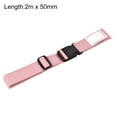 thumbnail image 2 of Unique Bargains 79'' Luggage Straps Suitcase Belts with Buckle Label Polypropylene Pink 2Pcs, 2 of 7