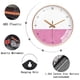 thumbnail image 3 of Decoración de pared de reloj circular silencioso alimentado por batería de 12 pulgadas para el hogar, la oficina y la escuela. Vhermosa Cuadros y Relojes de Pared, 3 of 5