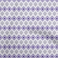 thumbnail image 1 of oneOoneGeorgetteViscoseBluishVioletFabricAsianIkatSewingCraftProjectsFabricPrintsByYard42InchWide, 1 of 4