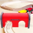 thumbnail image 3 of BESTYASH 1Set Train Tunnel Toy for Children with Red Color and Lightweight Design 6.9*3.3*3.1in, 3 of 8