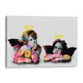 thumbnail image 1 of Cuadro decorativo - Ángeles de Rafael Graffiti, David Aste 75x50 Canvas Lab Colorido, Ilustraciones, 1 of 2