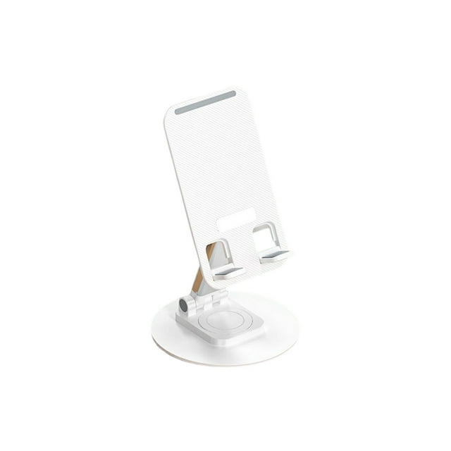 Methold Soporte para teléfono Soporte de escritorio Montaje giratorio Mano de obra fina Ajuste de tamaño compacto Comodidad Aleación de Electrónica Oro