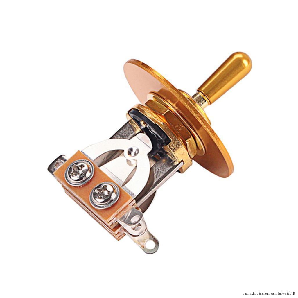 Electric Guitar Pickup 3 Way Toggle Switch With Rhythm Treble Washer