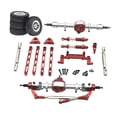 thumbnail image 3 of Xuanheng RC Car Part Replacement Tires Modified for MN82 LC79 1/12 Scale RC Hobby Car Red, 3 of 8