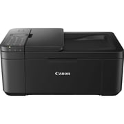 Canon PIXMA TR4720 All-in-One Wireless Color Inkjet Printer, Black - Print Copy Scan Fax - 4800 x 1200 dpi, Borderless Photo Printing, 2-Line LCD Display, Auto Duplex Printing, 20-Sheet ADF