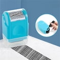 thumbnail image 4 of olkpmnmk 1Pc Identity Theft Protection Roller Stamp, Privacy Roller Stamp With Ink, Confidential Roller Stamp, Guard Your Id Stamp Roller, Blocking Out Privacy Information and Guard Your Address, 4 of 6