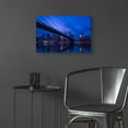 thumbnail image 6 of Epic Art 'Past the Brooklyn Bridge' by Edin Chavez, Acrylic Glass Wall Art, 24"x16", 6 of 8