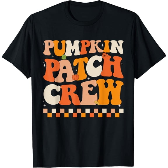 Vintage Pumpkin Patch Crew Pumpkin Patch Crew Fall Halloween T-shirt