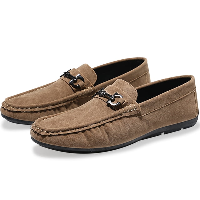 Mocasines Formales De Gamuza Zapatos Casuales De Vestir Elegante