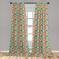 thumbnail image 5 of Spring Curtains 2 Panels Set, Butterfly in Various Color Summer Wings Mother Nature Themed Illustration, Window Drapes for Living Room Bedroom, 56"W X 95"L, Multicolor, by Ambesonne, 5 of 5