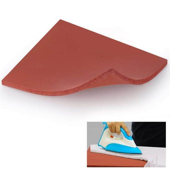 11.8 x 9.8'' Silicone Heat Press Mat Pad, 0.3'' Thickest Silicone Pad For Heat Press Machine, Flat Heat Transfer Press Replacement Pad