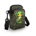 thumbnail image 3 of HELLHERO Women Shoulder Bag for Adults Outdoor Travel Messenger Bag with Zipper Closed, Science-Themed Axolotl Crossbody, 3 of 7
