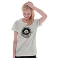 thumbnail image 3 of Whale Compass Free Spirit Animal Womens Slim Fit Graphic Tee Brisco Brands M, 3 of 5