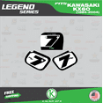 thumbnail image 3 of Kalair GFX Graphics Kit for Kawasaki KX60 (1984-2004) Legend Series, 3 of 5