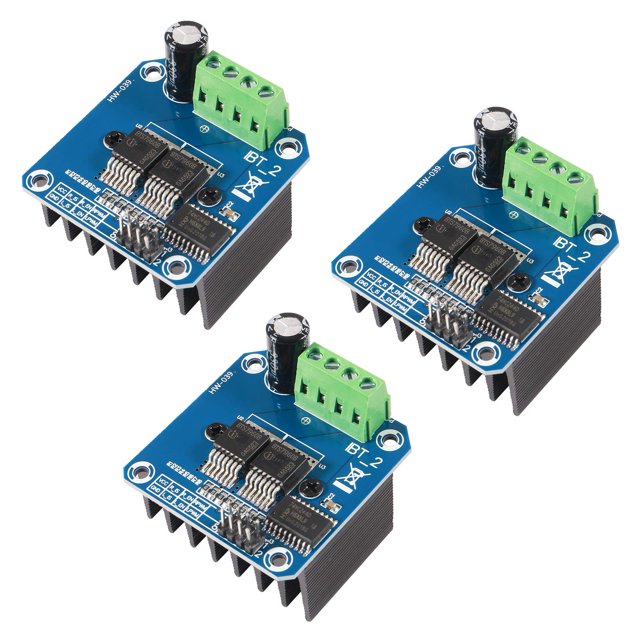 3 Pcs BTS7960 Module de Pilote Moteur Haute Puissance 43A/module de Pilote Intelligent pour Limite de Courant Ardino