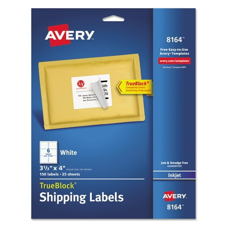 avery shipping labels with trueblock technology inkjet 3 1 3 x 4 avery shipping labels with trueblock technology inkjet 3 1 3 x 4