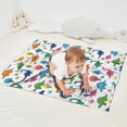 thumbnail image 2 of Dinosaur and Tree Pattern Blanket,Comfortable Soft Flannel Throw Blanket,All Season,Warm Lightweight Blankets for Sofa Bed Couch Living Room Chair,30"x40", 2 of 4
