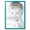 thumbnail image 2 of ArtToFrames 22" x 31" Aqua Picture Frame, 22x31 inch Green Wood Poster Frame (WOM-4428), 2 of 8