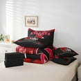 thumbnail image 5 of Erosebridal 7 Pieces Bed in a Bag Twin Bedding Set with Sheets,Football Comforter Sets for All Season,1 Comforter, 2 Cushion Cases, 1 Flat Sheet, 1 Fitted Sheet, 2 Pillowcases, 5 of 5