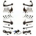 thumbnail image 1 of TOR Front Arms & Lower Ball Joints Tie Rods Link Sway Bar Kit (13Pc) for Car Chevrolet Silverado 1500 Classic GMC Sierra Without Frame Bracket RWD with Coil front springs Rack steering type KTR-103418, 1 of 2