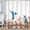 Blue, variant on MIZHONA Spring Floral and Birds Shower Curtain Hummingbird with Flower Fabric Waterproof Bathroom Curtain 72"W x 72"L