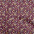 thumbnail image 1 of oneOone Rayon Dark Magenta Fabric Asian Suzani Craft Projects Decor Fabric Printed By The Yard 56 Inch Wide, 1 of 5