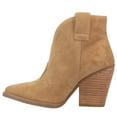 thumbnail image 3 of Dingo  Womens Flannie Snip Toe Cowboy  Casual Boots   Ankle Mid Heel 2-3", 3 of 5