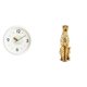 thumbnail image 1 of Reloj de pared,Reloj de pared decorativo,moderno y elegante.,Reloj de pared redondo silencioso y sin tictac,regalo,Figura de guepardo,Figura de guepardo dorado,adorno de escritorio moderno, 1 of 8