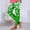 003 Green, variant on St Patricks Day Leggings for Women Casual Shamrock Leggings Irish Green Pant Soft Tummy Control Workout Yoga Pants