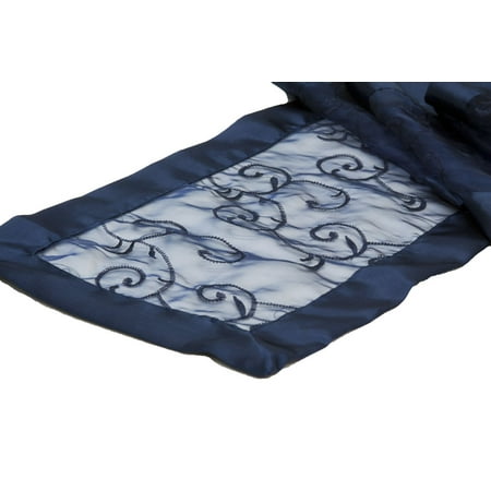Embroidery Table Swirl Embroidery Table Runner Approx. 12
