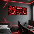 thumbnail image 2 of Manfei Neon Gamepad Framed Wall Art for Bedroom and Living Room, Set of 3, 2 of 4