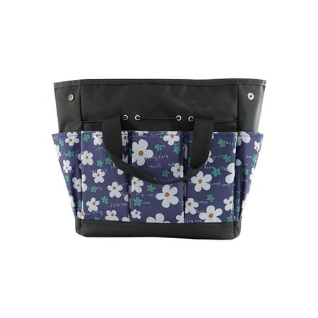 

Younar Garden Tool Bag Heavy Duty Oxford Cloth Tools Storage Tote Bag for Gardening Gardening Tool Organizer with 8 Pockets for Women (Tools Not Included)