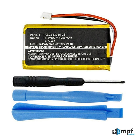 AEC653055-2S Battery Replacement for JBL Flip 1 Portable Bluetooth Speaker