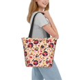 thumbnail image 2 of Disketp gold Skull Guitar record for Women’s Casual Shoulder Tote Bag Cross-body Handbags for Shopping, Travel and Daily Use, 2 of 6