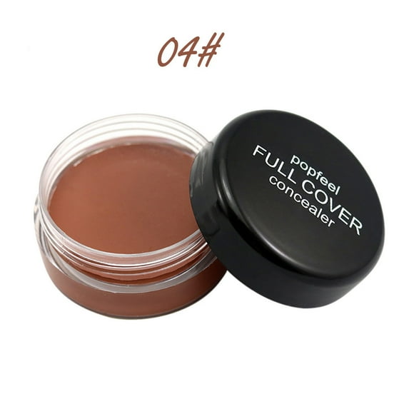 Clearance!DHALL Concealer Popfeel Face Makeup Concealer Foundation Palette Creamy Moisturizing