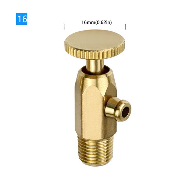 qiya 1PC Brass Air Pressure Release Valve Water Valve Part Accessory For Water Heater