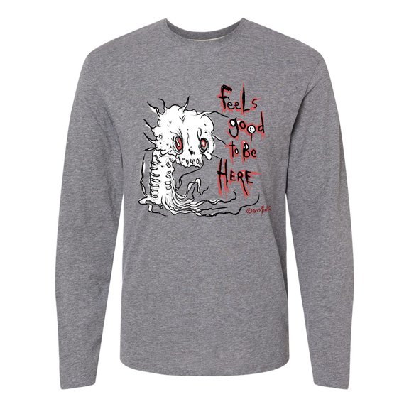 Inktastic Feels Good Long Sleeve T-Shirt