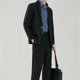 thumbnail image 5 of Conjunto de 2 piezas para hombre, color sólido, tendencias juveniles, disfraces, pantalones de ceremonia, trajes y blazers completos para hombre, ropa clásica elegante, 5 of 5