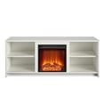 Mainstays Fireplace TV Stand for TVs up to 65", White