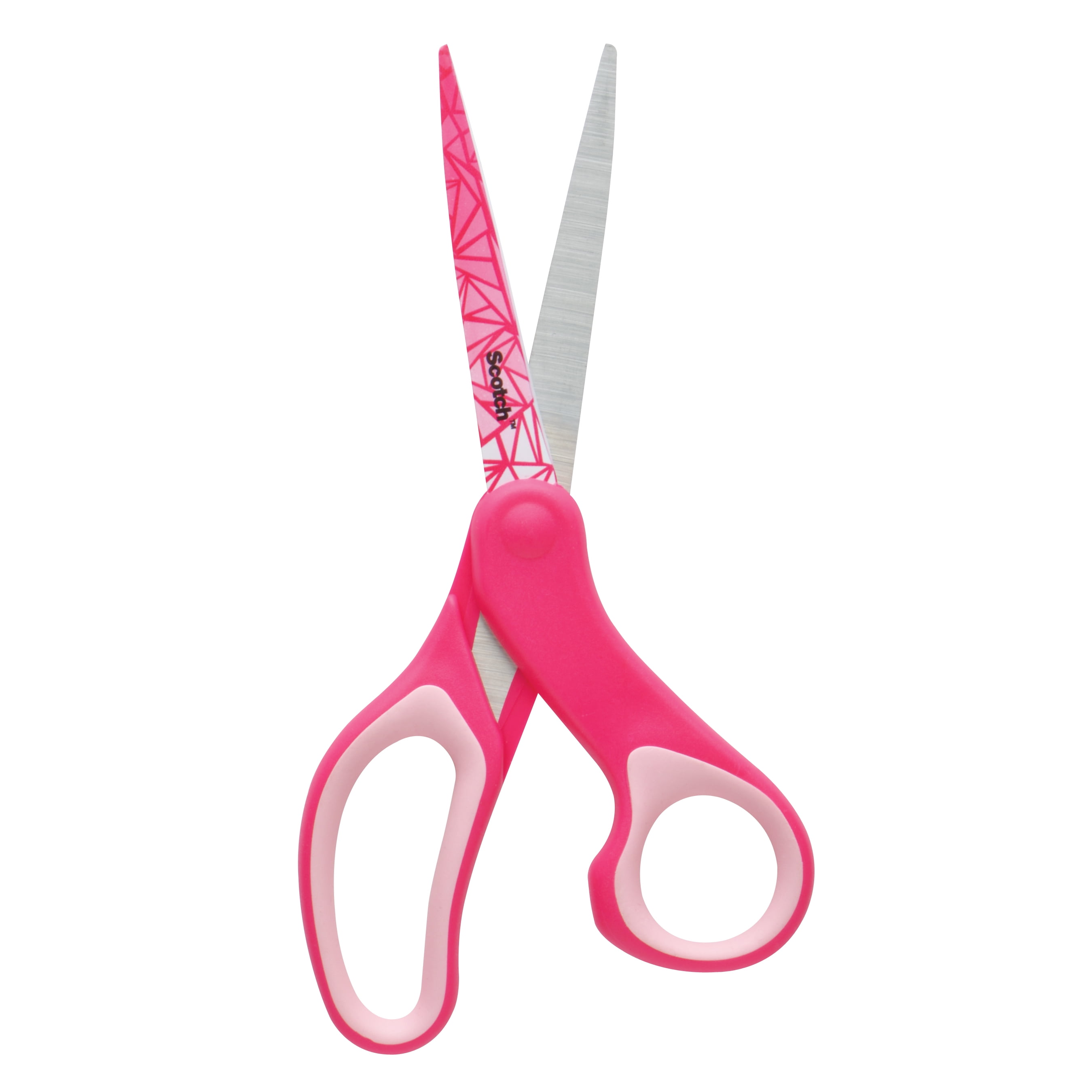 Scotch 8 Multi-Purpose Scissors, 2-Pack, Great for Everyday Use (1428-2) 2  Count Standard Packaging