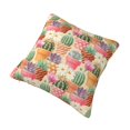 thumbnail image 2 of Rateoe High Detail Succulent Pattern Throw Pillow Cover Premium Pillow Stuffer Sham Square for Decorative Cushion Bed Couch Sofa(Pillow insert not included), 2 of 8